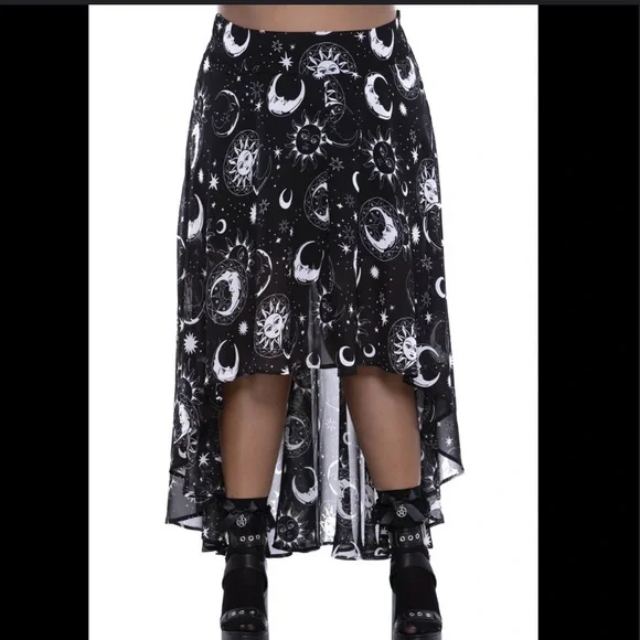 XXL high low killstar skirt - Picture 4 of 4